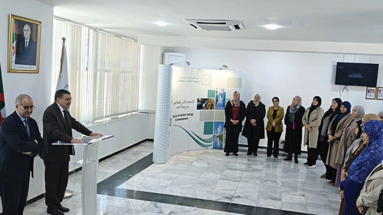 Réception à l’occasion de la journée internationale de la femme.